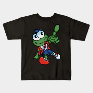 Flyboy Frog Kids T-Shirt
